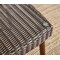 Alaterre Furniture Athens All-Weather Wicker Outdoor 26"H Cocktail Table with Glass Top AWWB04BB - alternate 8